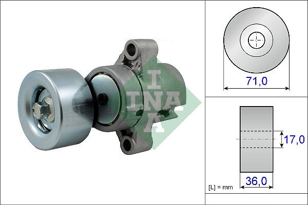 WILMINK GROUP Spriegotājsvira, Ķīļrievu siksna WG1253561